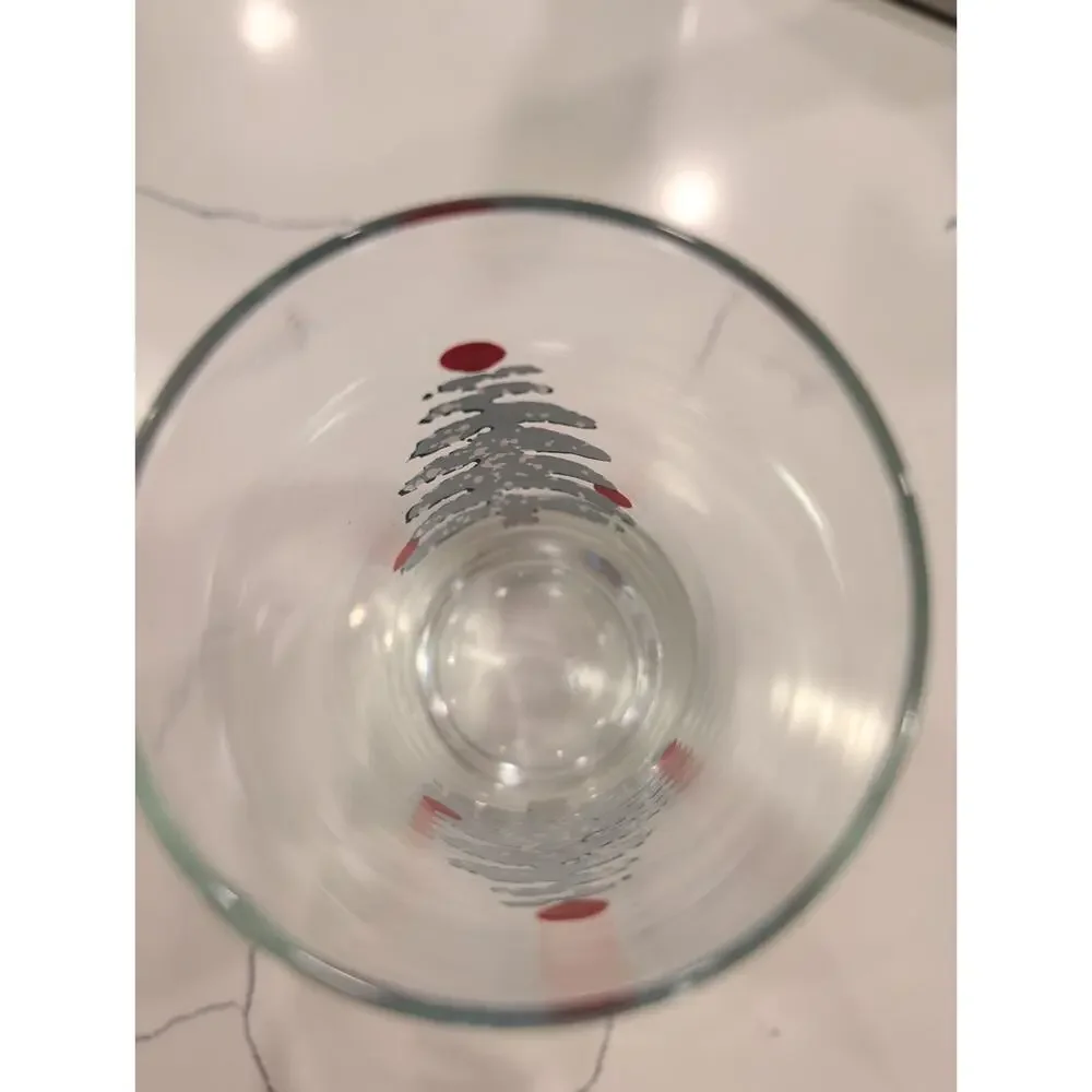 Vintage Christmas Furio Glass Tumbler